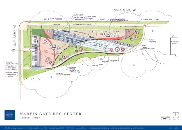 STUDIO39 Marvin Gaye Site Plan