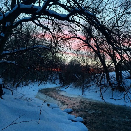 Sunset at Rock Creek Park